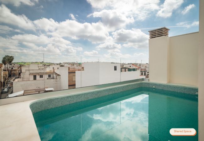 Apartamento en Sevilla - Los Olivos - 2 Bedroom Apartment with Patio