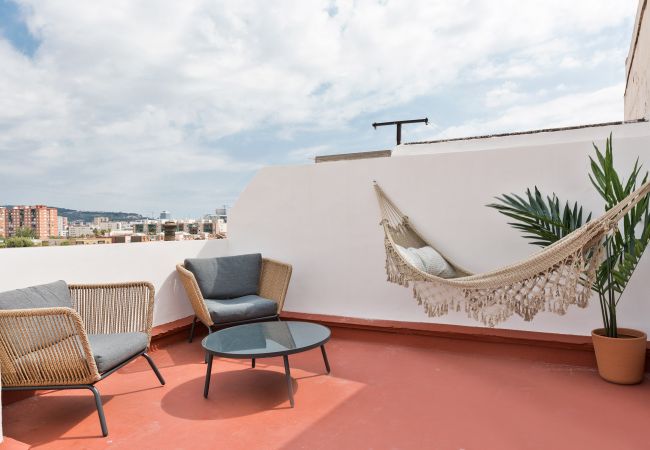 Appartement à Hospitalet de Llobregat - Olala Urban Chill 2-Bedroom Apartment | Terrace
