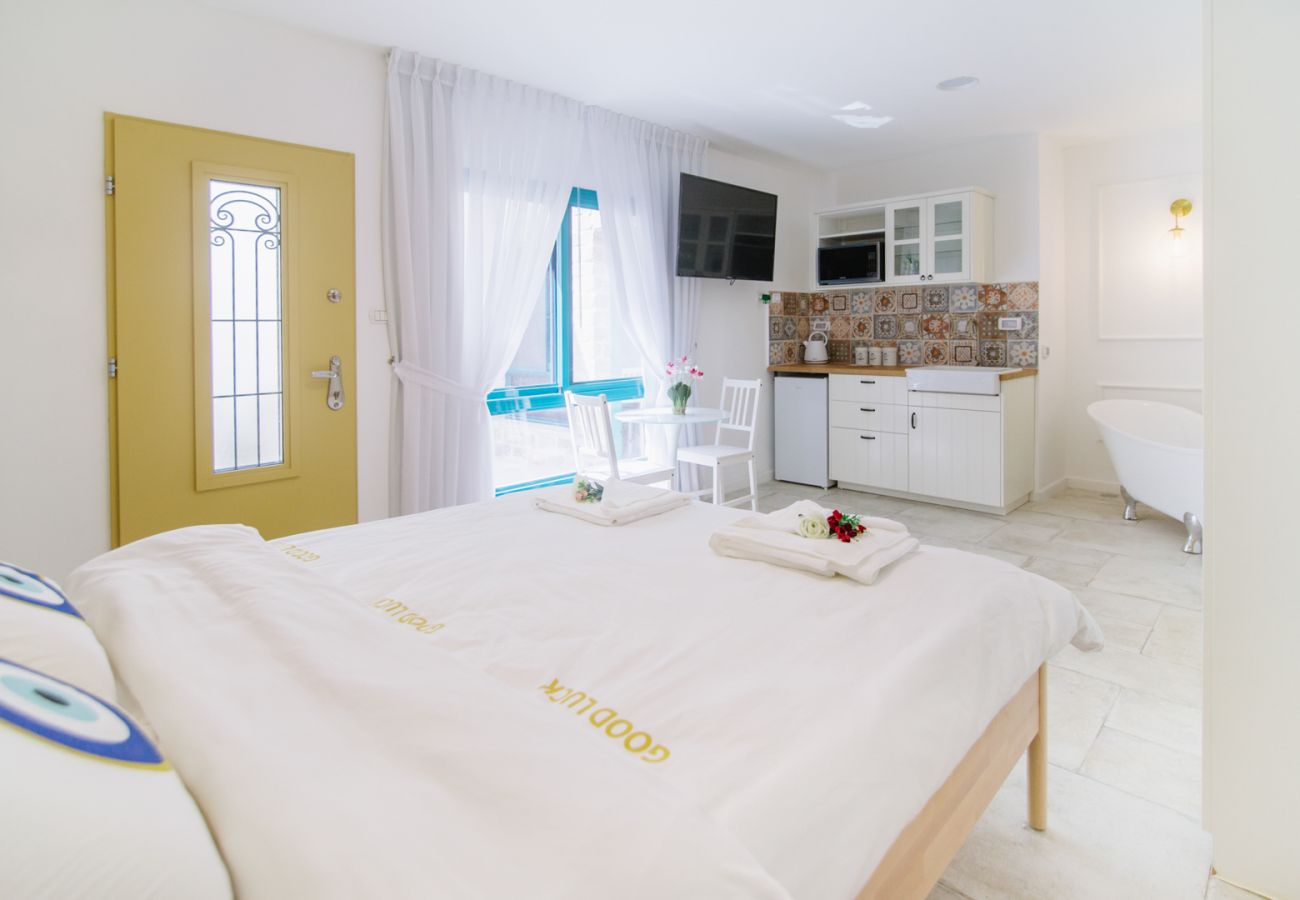Chambres d'hôtes à Neve Zohar - Olala Dead Sea Yellow Suite