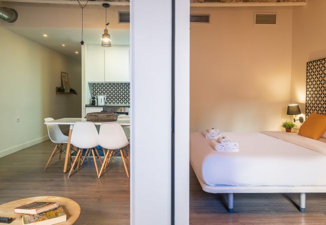 Apartment in Hospitalet de Llobregat - Olala Modern Catalan Flat | Terrace |15m Camp Nou